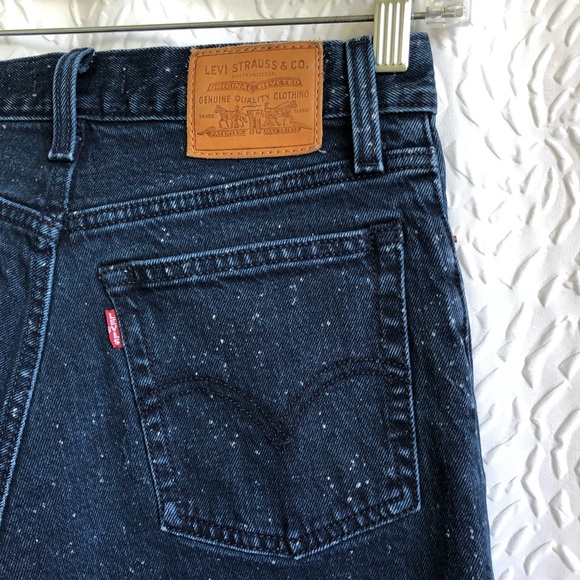 Levi's Wedgie Icon Fit Jeans Intergalactic Speckle - Picture 9 of 15